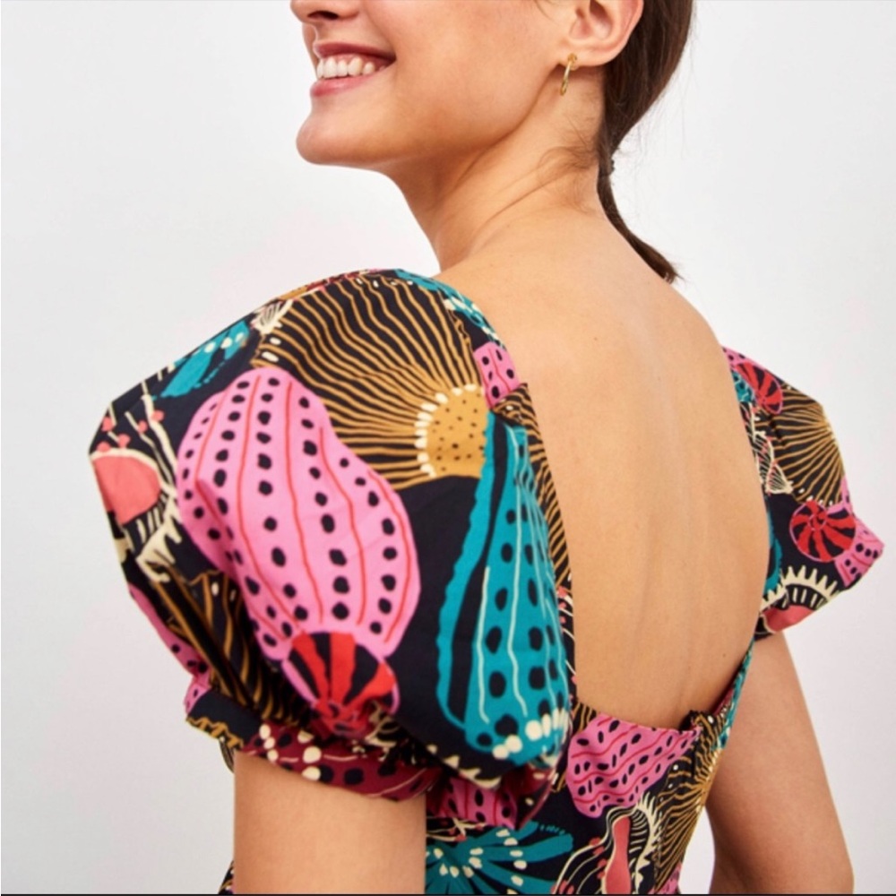 Farm Rio Shell Mix Mini Dress - Picture 2 of 5